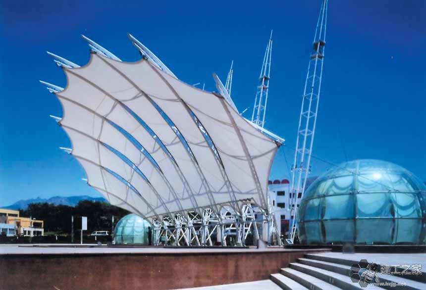 启东车棚膜结构网架